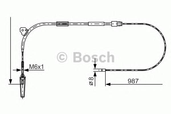 BOSCH 1 987 477 960 купити в Україні за вигідними цінами від компанії ULC