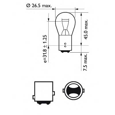 PHILIPS 12495CP купити в Україні за вигідними цінами від компанії ULC