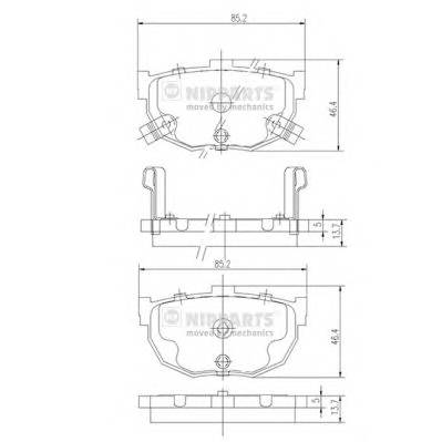 NIPPARTS J3610505 купить в Украине по выгодным ценам от компании ULC