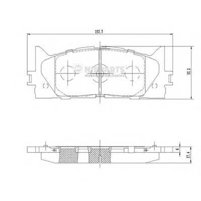 NIPPARTS N3602141 купить в Украине по выгодным ценам от компании ULC