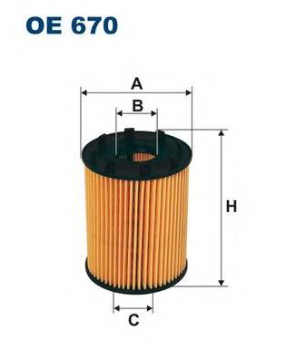 FILTRON OE670 купити в Україні за вигідними цінами від компанії ULC