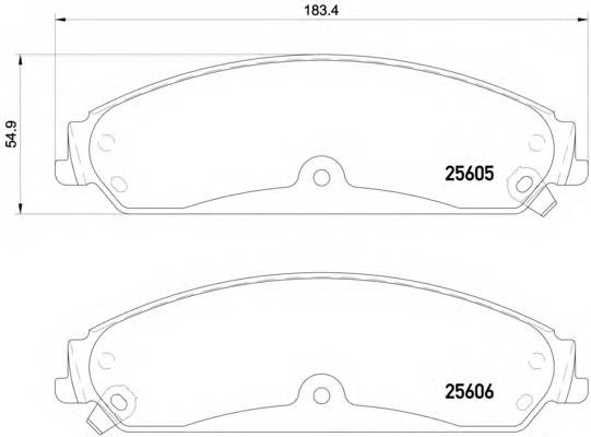 BREMBO P 23 149 купить в Украине по выгодным ценам от компании ULC