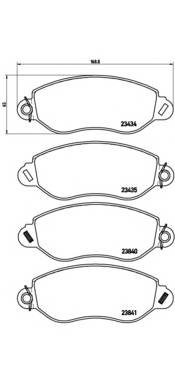 BREMBO P 24 053 купить в Украине по выгодным ценам от компании ULC