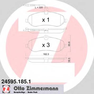 ZIMMERMANN 24595.185.1 купити в Україні за вигідними цінами від компанії ULC