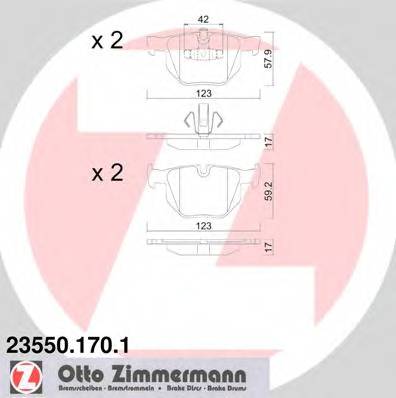 ZIMMERMANN 23550.170.1 купити в Україні за вигідними цінами від компанії ULC