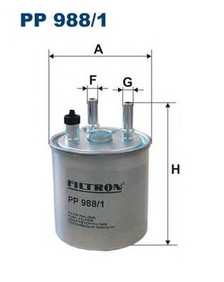 FILTRON PP988/1 купити в Україні за вигідними цінами від компанії ULC