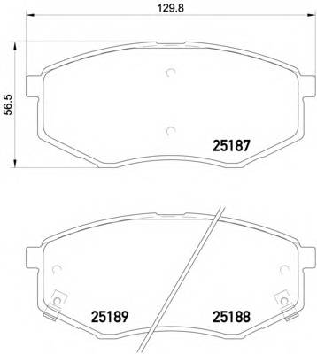 BREMBO P 30 055 купить в Украине по выгодным ценам от компании ULC