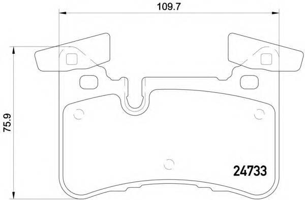 BREMBO P 50 110 купити в Україні за вигідними цінами від компанії ULC