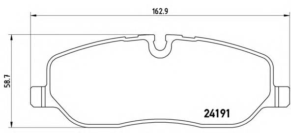 BREMBO P 44 014 купити в Україні за вигідними цінами від компанії ULC