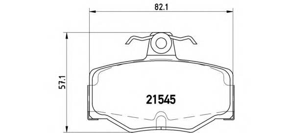 BREMBO P 56 024 купити в Україні за вигідними цінами від компанії ULC