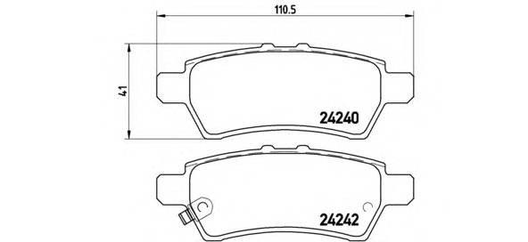 BREMBO P 56 060 купить в Украине по выгодным ценам от компании ULC