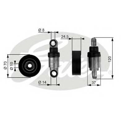 GATES T38242 купити в Україні за вигідними цінами від компанії ULC