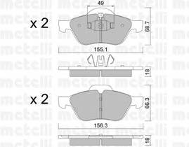 METELLI 22-0335-1 купить в Украине по выгодным ценам от компании ULC