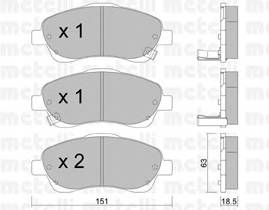 METELLI 22-0450-0 купить в Украине по выгодным ценам от компании ULC