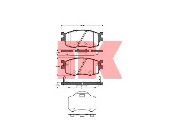 NK 223520 купити в Україні за вигідними цінами від компанії ULC