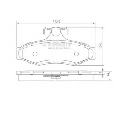 NIPPARTS J3610901 купить в Украине по выгодным ценам от компании ULC