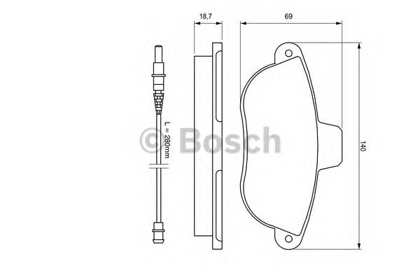 BOSCH 0 986 424 415 купить в Украине по выгодным ценам от компании ULC