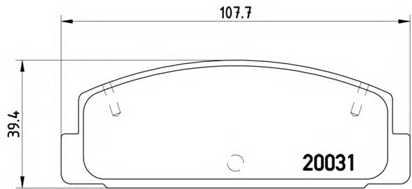 BREMBO P 49 037 купить в Украине по выгодным ценам от компании ULC