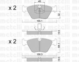 METELLI 22-0207-3 купить в Украине по выгодным ценам от компании ULC