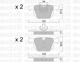 METELLI 22-0644-4 купить в Украине по выгодным ценам от компании ULC