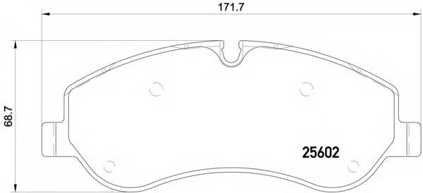 BREMBO P 24 152 купити в Україні за вигідними цінами від компанії ULC