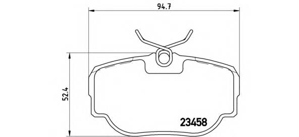 BREMBO P 44 009 купить в Украине по выгодным ценам от компании ULC