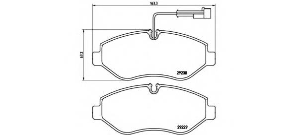 BREMBO P 56 066 купити в Україні за вигідними цінами від компанії ULC