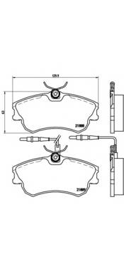 BREMBO P 68 023 купить в Украине по выгодным ценам от компании ULC