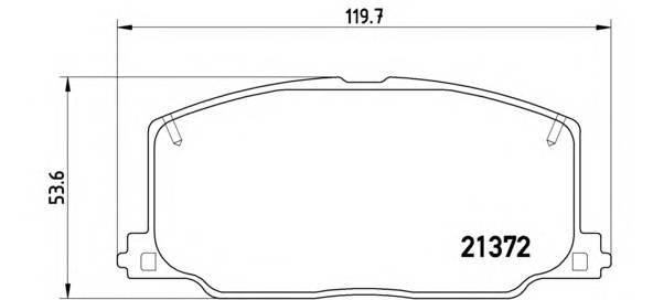 BREMBO P 83 016 купить в Украине по выгодным ценам от компании ULC