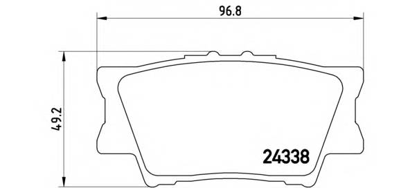 BREMBO P 83 089 купить в Украине по выгодным ценам от компании ULC