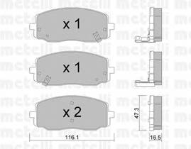 METELLI 22-0629-0 купить в Украине по выгодным ценам от компании ULC