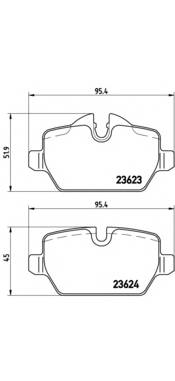 BREMBO P 06 037 купить в Украине по выгодным ценам от компании ULC