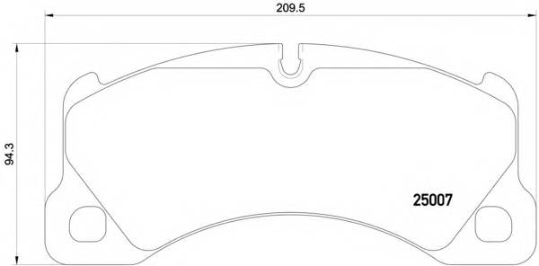 BREMBO P 65 021 купити в Україні за вигідними цінами від компанії ULC