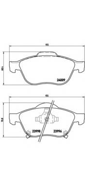 BREMBO P 83 043 купити в Україні за вигідними цінами від компанії ULC