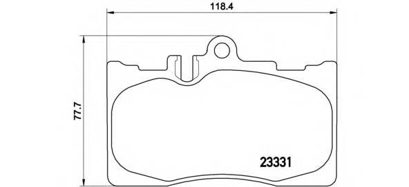 BREMBO P 83 058 купить в Украине по выгодным ценам от компании ULC