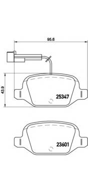 BREMBO P 23 146 купить в Украине по выгодным ценам от компании ULC