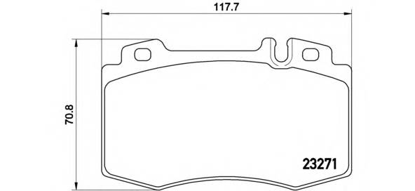 BREMBO P 50 041 купить в Украине по выгодным ценам от компании ULC