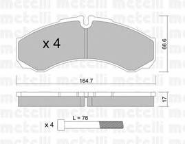 METELLI 22-0212-3 купить в Украине по выгодным ценам от компании ULC