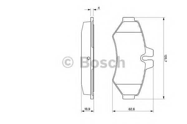 BOSCH 0 986 424 516 купити в Україні за вигідними цінами від компанії ULC