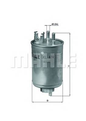 KNECHT KL 474 купить в Украине по выгодным ценам от компании ULC