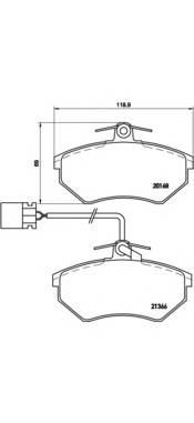 BREMBO P 85 034 купить в Украине по выгодным ценам от компании ULC