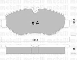 METELLI 22-0671-0 купить в Украине по выгодным ценам от компании ULC