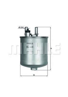 KNECHT KL 639D купить в Украине по выгодным ценам от компании ULC