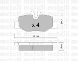 METELLI 22-0576-0 купить в Украине по выгодным ценам от компании ULC