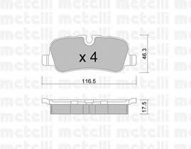 METELLI 22-0694-0 купить в Украине по выгодным ценам от компании ULC