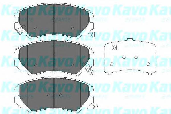 KAVO PARTS KBP-3008 купити в Україні за вигідними цінами від компанії ULC