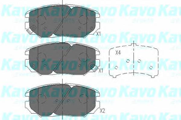 KAVO PARTS KBP-3020 купити в Україні за вигідними цінами від компанії ULC