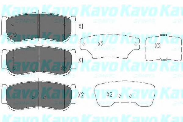 KAVO PARTS KBP-3024 купить в Украине по выгодным ценам от компании ULC