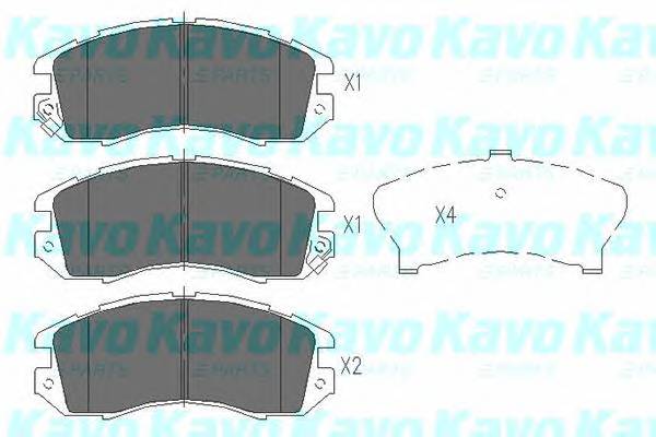 KAVO PARTS KBP-8010 купить в Украине по выгодным ценам от компании ULC