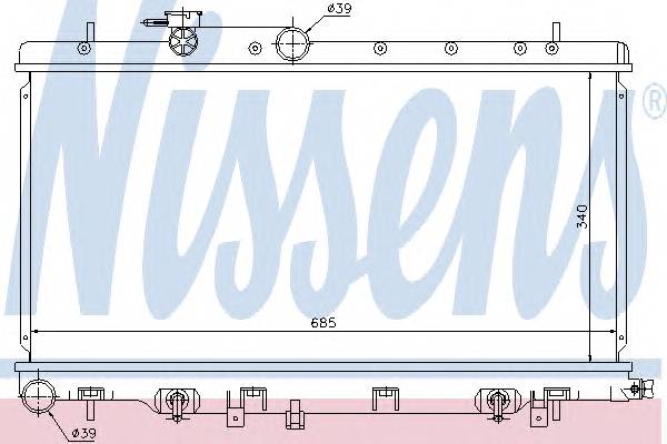 NISSENS 67711 купити в Україні за вигідними цінами від компанії ULC
